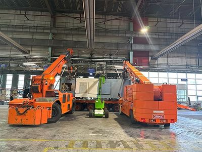 Transfer and Relocation of a 78-Ton Press in the Silesian Voivodeship