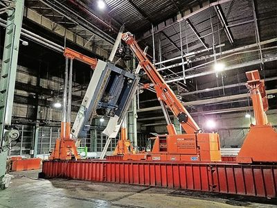 Dismantling and Relocation of AIDA Mechanical Press in Bielsko-Biała